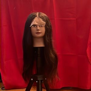 100% Human Brazilian 22in Wig (New)